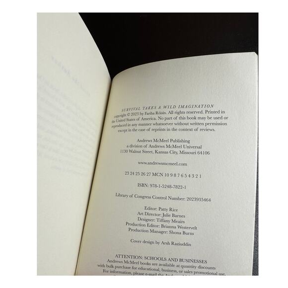 USED BOOK Survival Takes a Wild Imagination: Poems Paperback Fariha Róisín - Picture 5 of 5